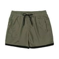 thumbnail image 1 of FRSASU Men's 3 Inch Athletic Shorts Quick Dry Casual Workout Running Sports Relaxed Fit Performance Gym Shorts Army Green, 1 of 1
