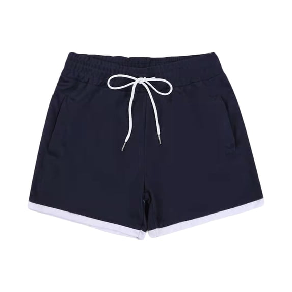 FRSASU Men's 3 Inch Athletic Shorts Quick Dry Casual Workout Running Sports Relaxed Fit Performance Gym Shorts Navy