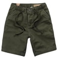 thumbnail image 1 of FRSASU Men's Cargo Shorts Elastic Waistband Drawstring Summer Casual Cotton Big & Tall Relaxed Fit Work Shorts Green, 1 of 3