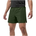 thumbnail image 1 of FRSASU Men's Casual Shorts Elastic Waist Casual Summer Beach Outdoor Sports Golf Shorts with Pockets Army Green, 1 of 9