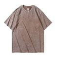 thumbnail image 1 of FRSASU Men's Oversized T-Shirts Cotton Tee Heavyweight Unisex Short Sleeve Crew Neck Loose Fit Basic Tops Coffee, 1 of 6