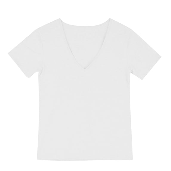 FRSASU Men's Deep V Neck T-Shirt Stretch Muscle Gym Workout Tee Shirt Short Sleeve Slim Fit Low Cut Tank Tops White