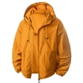 thumbnail image 1 of FRSASU Men's Lightweight Hoodie Jacket UPF 50+ Sun Protection Long Sleeve Hiking Fishing Shirt Waterproof Windbreaker Jacket Orange, 1 of 4