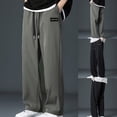thumbnail image 1 of FRSASU Men's Lightweight Pants Drawstring with Pockets Quick Dry Workout Athletic Travel Pants Dark Gray, 1 of 7