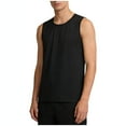 thumbnail image 1 of FRSASU Mens Muscle Tank Tops Quick Dry Breathable Running Sleeveless Workout Summer Athletic Tee Tops Black, 1 of 5