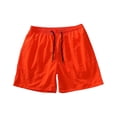 thumbnail image 1 of FRSASU Men's Swim Trunks with Mesh Lining Beach Bathing Suits Outdoor Sports Quick Dry Swimming Trunks with Pockets Orange, 1 of 9
