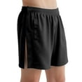 thumbnail image 1 of FRSASU Men's Tear Away Shorts Snap On Athletic Cotton Shorts Post Knee Surgery Recovery Hip Replacement Pants with Pockets Black XL(XL), 1 of 3