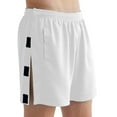 thumbnail image 1 of FRSASU Men's Tear Away Shorts Snap On Athletic Cotton Shorts Post Knee Surgery Recovery Hip Replacement Pants with Pockets White XL(XL), 1 of 3