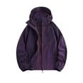 thumbnail image 1 of FRSASU Men's UPF 50+ Breathable Quick-Dry Outdoors Sun Jacket with Adjustable Hood & Elastic Cuffs Purple, 1 of 5