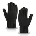 thumbnail image 1 of FRSASU Men's Winter Gloves Touch Screen thermal Knitted Gloves Mittens Soft Warm Gloves, 1 of 4