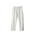 thumbnail image 1 of FRSASU Mens Baggy Capri Pants Drawstring Knit Casual Solid Pocket Open Bottom Sports Pants Beige, 1 of 7
