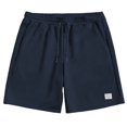 thumbnail image 1 of FRSASU Mens Casual Sport Shorts - 7 inch Elastic Waist Drawstring Summer Beach Basketball Short Navy, 1 of 3