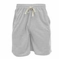 thumbnail image 1 of FRSASU Mens Distressed Ripped Athletic Shorts 7 Inch Quick Dry Stretch Lightweight Gym Workout Shorts with Pockets Gray, 1 of 5