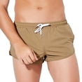 thumbnail image 1 of FRSASU Running Shorts for Men 3 Inch Gym Short Shorts Quick Dry Athletic Workout SweatShorts with Pockets Khaki, 1 of 6