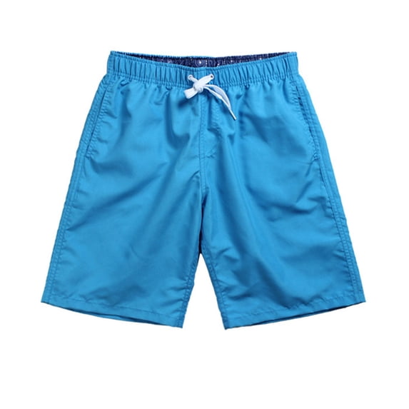 FRSASU Mens Solid Color Short Quick Dry Gym Running Shorts for Men Workout Athletic Shorts Blue