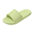 thumbnail image 1 of FRSASU Pillow Slippers for Women and Men, House Cloud Slides Shower Sandals, Cushioned Thick Soft Sole Quick Dry Home Shoes Green, 1 of 6