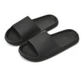 thumbnail image 1 of FRSASU Shower Shoes, Women & Men’s Shower Slippers, Slides Sandals Pool Slides House Slippers Non-Slip Indoor Bathroom Shoes Beach Sandals Black, 1 of 4