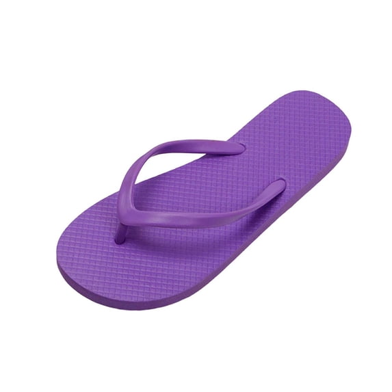 FRSASU Slim Flip Flops for Women,Shower Slippers Flat Sandals,Lightweight Basic Thongs Rubber Soft Slide Slip-on Shoes Purple