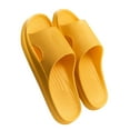 thumbnail image 1 of FRSASU Slippers Women Men Slippers Home Couple Shoes Indoor Outside Soft Soled Slippers Yellow 8.5(40-41), 1 of 4