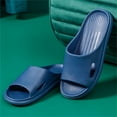 thumbnail image 1 of FRSASU Slippers for Women and Men Non Slip Quick Drying Shower Slides Bathroom Sandals Flat slippers Blue, 1 of 3