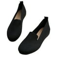 thumbnail image 1 of FRSASU Summer Shoes for Women,Women Ventilate Round Head Comfy Shoes Black 9(42), 1 of 8