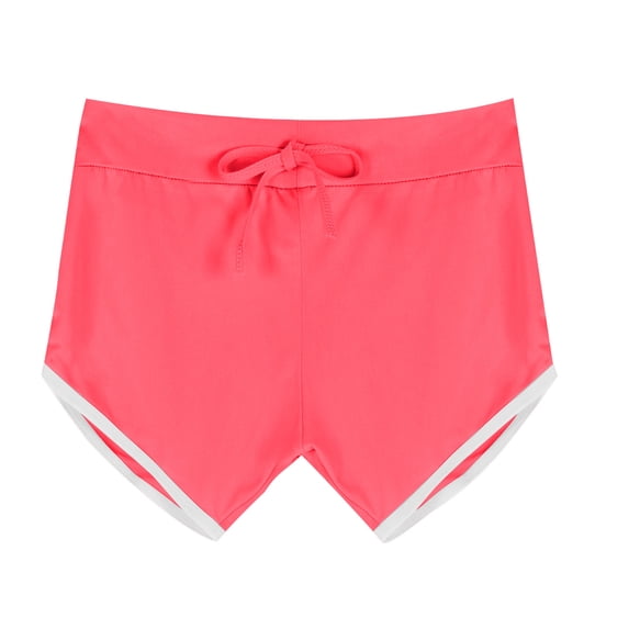 FRSASU Sweat Shorts for Women, Summer Casual Drawstring Lounge Athletic Running Active Elastic Shorts with Pocket Hot Pink