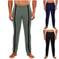 thumbnail image 1 of FRSASU Pants for Men Full Zipper Legs Sweat Pants Mens Open Bottom Basketball Pants Navy, 1 of 6