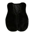 thumbnail image 1 of FRSASU Toddler Baby Boys Girls Faux Vest Winter Sleeveless Warm Coat Jacket Cute Thick Soft Clothes Vest Black 5-6 Years, 1 of 5