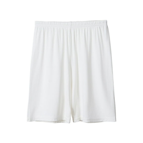 FRSASU Toddler Boys Girls Shorts Cotton Linen Summer Casual Shorts Kids Solid Short Pants White 6-8 Years