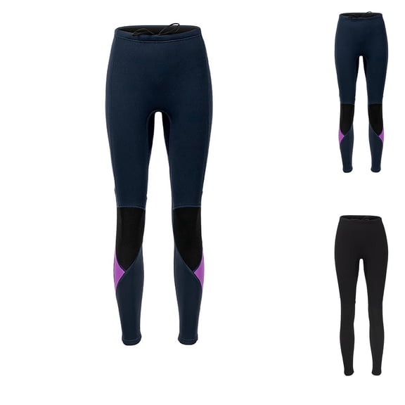 FRSASU Wetsuit Pants for Women Surfing Pants Keep Warm for Diving Surfing Swimming Snorkeling Scuba Kayaking Pants Purple