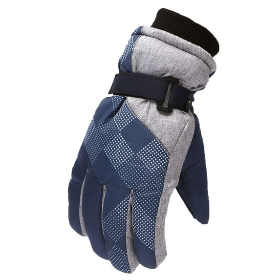 FRSASU Winter Gloves Winter Gloves for Kids Boys Girls Snow Windproof Mittens Outdoor Sports Skiing muticolor C