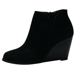 Wedge booties walmart online