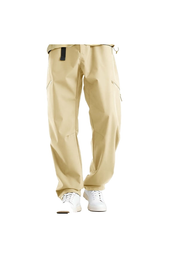 Women Hiking Pants Fleece Lined Ski Waterproof Softshell Pants Outdoor Trekking thermal Winter 3 in 1 Detachable Hiking Pants with Pockets Khaki