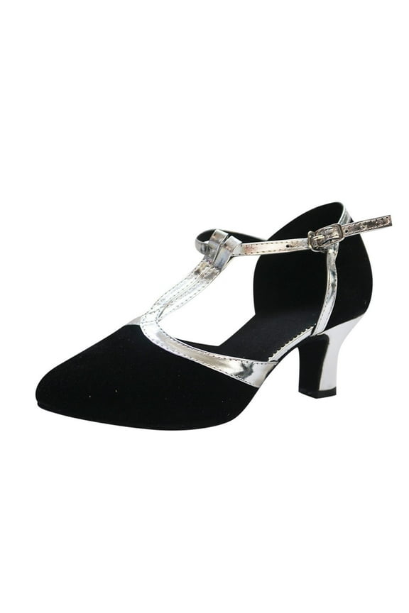 Women'S Shoes ,Women'S Ballroom Tango Latin Dancing Shoes Sequins Shoes Social Dance Shoes