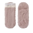 thumbnail image 1 of FRSASU Women's Autumn Winter Thick Warm floor Socks Short Non Slip Soft Color Blocked Sleep Socks 1Pc, 1 of 1