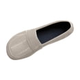thumbnail image 1 of FRSASU Women's Classy Leather Penny Loafer Dress Casual Slip on Flat office Work Shoes for Ladies Beige, 1 of 9