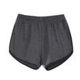 thumbnail image 1 of FRSASU Women's Cotton Shorts Loose High Waisted Athletic Running Active Jogger Sweatpants Summer Gym Workout Yoga Short Dark Gray, 1 of 4