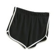 thumbnail image 1 of FRSASU Women's Dolphin Running Athletic Gym Yoga Active Dance Short Workout Cycling Hiking Sport Shorts Black, 1 of 2
