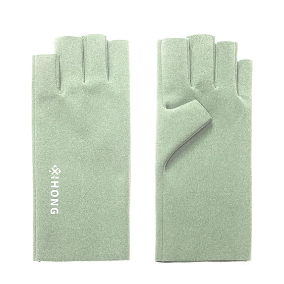 FRSASU Women's Fingerless Gloves Half Finger Typing thermal Soft Mittens for Working Typing Gloves
