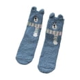 thumbnail image 1 of FRSASU Women's Funny Fuzzy Slipper Socks Novelty Cute Soft Cozy Fluffy Winter Warm Home Sleeping Socks Gifts, 1 of 3