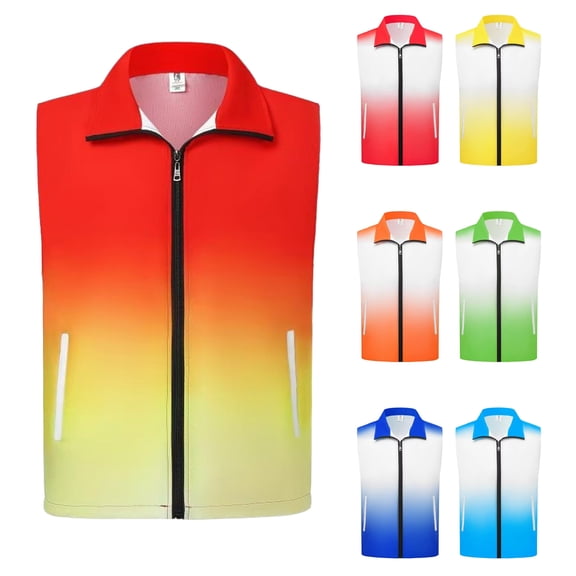 FRSASU Women's Lightweight Softshell Vest, Windproof Sleeveless Jacket for Golf Running Travel Yellow