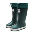 thumbnail image 1 of FRSASU Women's Mid Calf Rain Boots Waterproof Fashion Garden Shoes Anti-slipping Rainboots for Women Comfortable Insole Light Rain Shoes Green, 1 of 5