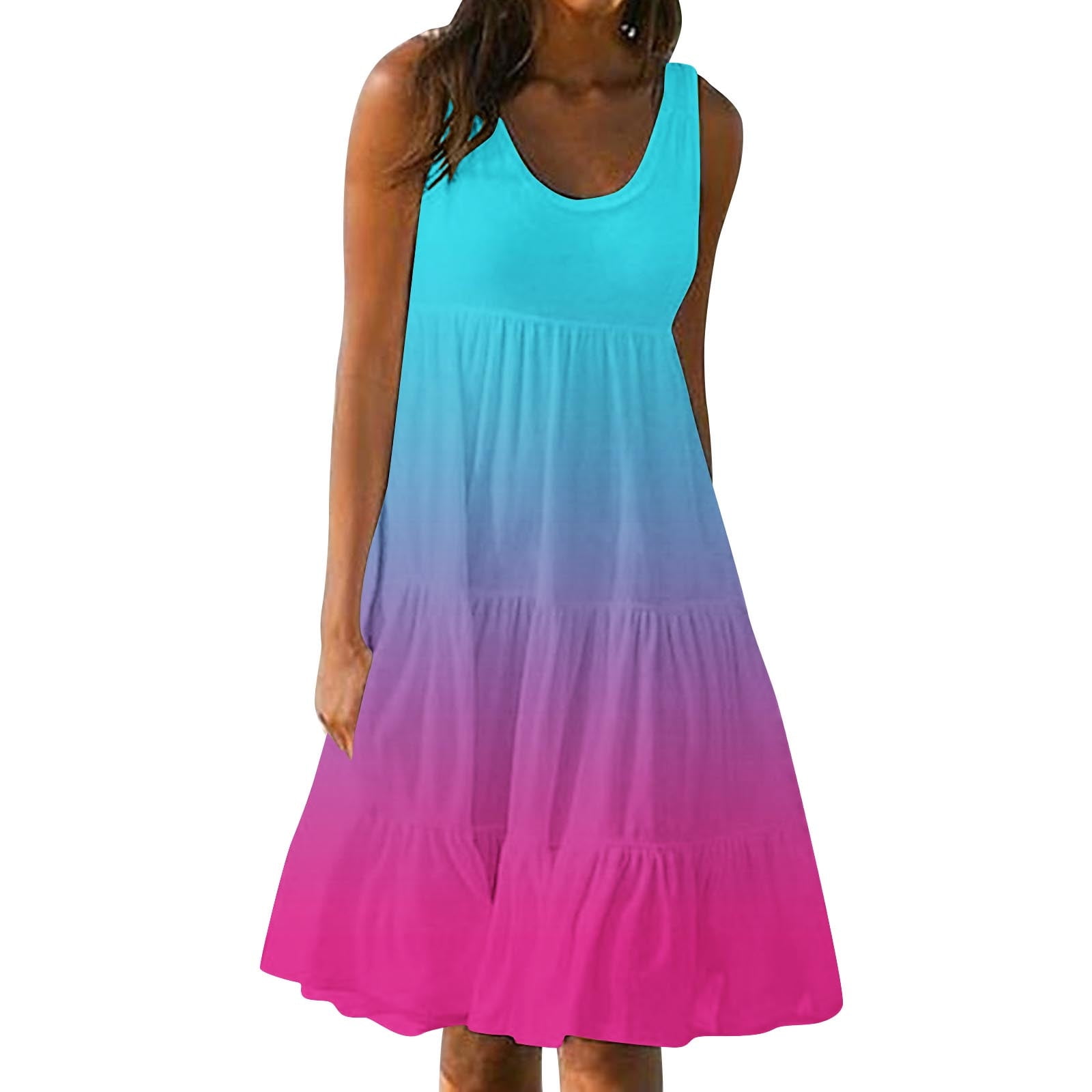 pink blue ombre dress Wicked Glinda Blue Ombr Dress