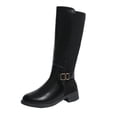 thumbnail image 1 of FRSASU Women's Over the Knee Boots with Non Slip Sole High Heel Thigh High Boots for Party Evening and Special Black, 1 of 9