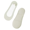 thumbnail image 1 of FRSASU Women's Padded No Show Socks Low Cut Liner Non Slip Invisible Sock Soft Feeling Socks, 1 of 9