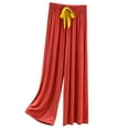 thumbnail image 1 of FRSASU Women's Pajama Pants Fashion Soft Comfort Lounge Elastic Waist Sleep Pants Loose Stretch Pajama Bottoms Red, 1 of 6