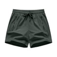thumbnail image 1 of FRSASU Women's Quick Dry Workout Shorts Summer Lightweight Drawstring Athletic Performance Shorts with Pockets Army Green, 1 of 9