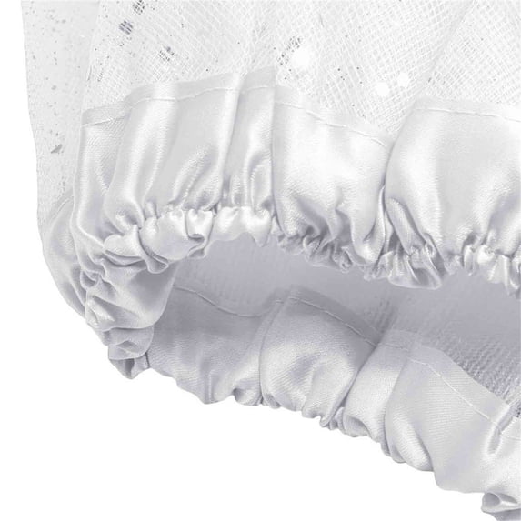 FRSASU Underskirt for Women Princess Cute Petticoat Swing Tutu Cosplay Skirt Ballet Gowns with Detachable Skirt White