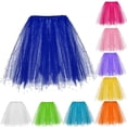 thumbnail image 1 of FRSASU Underskirt for Women Princess Cute Petticoat Swing Tutu Cosplay Skirt Ballet Gowns with Detachable Skirt Yellow, 1 of 5