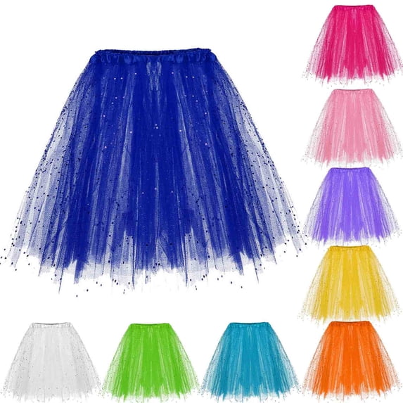 FRSASU Underskirt for Women Princess Cute Petticoat Swing Tutu Cosplay Skirt Ballet Gowns with Detachable Skirt Yellow